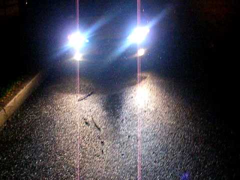 Xentec slim 8000K HID kit on 99 Merc Cougar