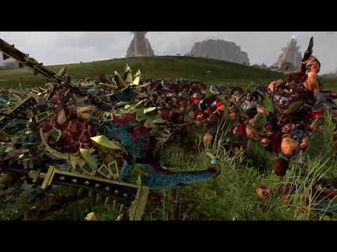Temple Guards VS Bestigor Herd | Total War: Warhammer 2