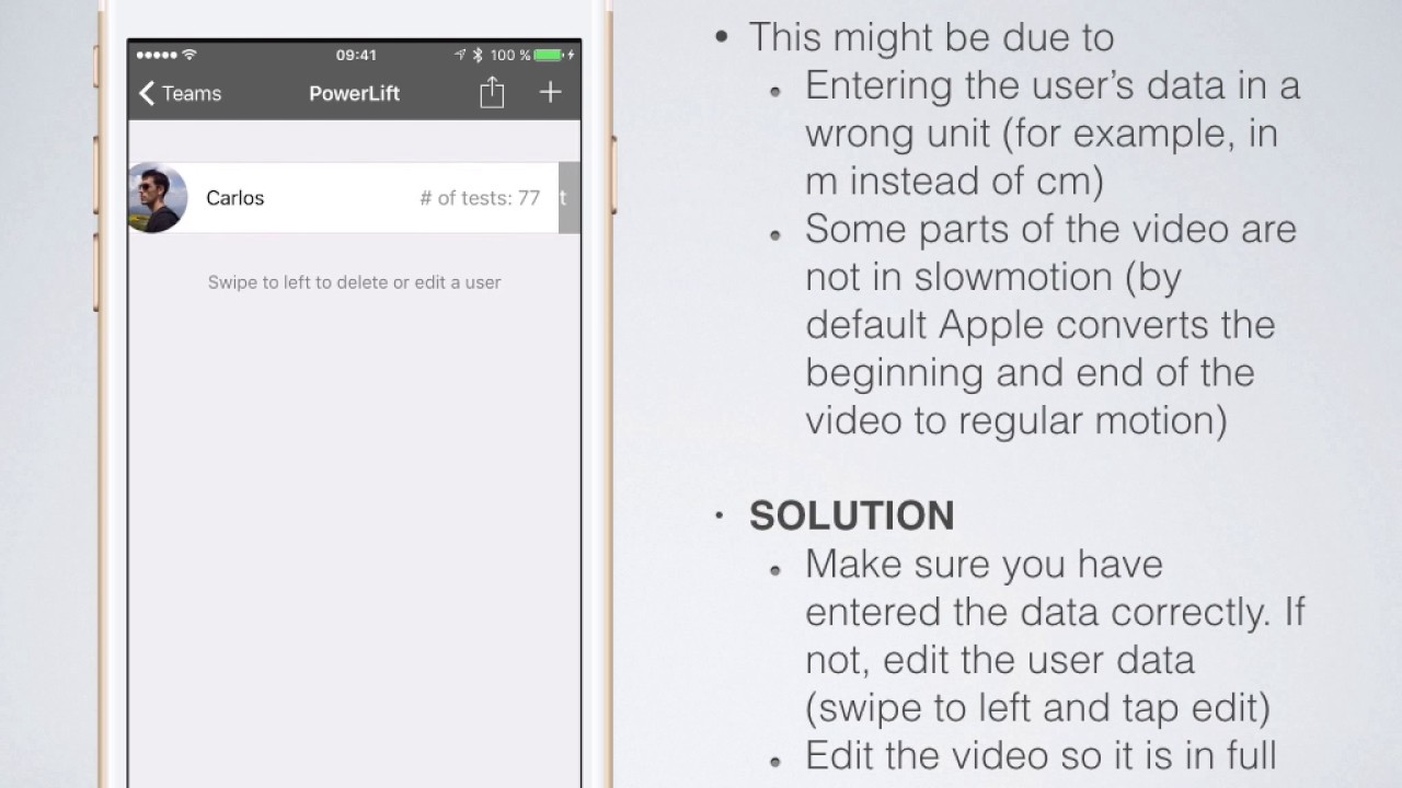 My Lift - Troubleshooting