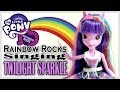 MLP My Little Pony Equestria Girls Rainbow Rocks Singing Twilight Sparkle Review
