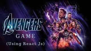 Marvel's Avengers Quiz Game with React.js | Test Your Hero Knowledge! #avengers #ironman #reactjs