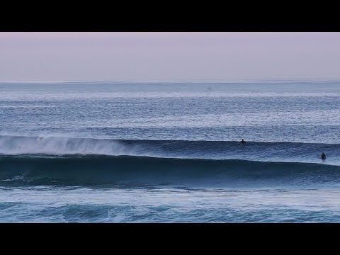 Pumping conditions in Winter at Blacks Beach