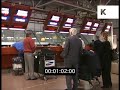 1990s UK Heathrow Airport Interiors Departures Check In