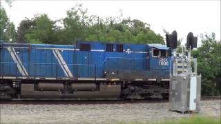 preview picture of video 'Pacing NS 35Q With A CEFX AC4400CW Leading in Ruffin NC 6/25/2014'
