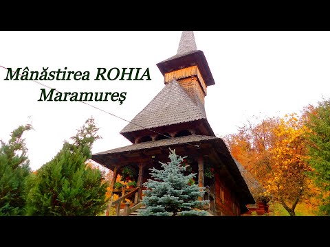 Maramures. Orasul Targu Lapus. Mânăstirea Rohia 1923. Maramureș. Octombrie 2022