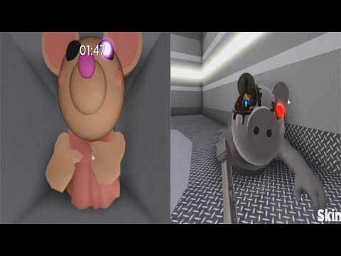 PIGGY 2  BROKEN MOUSEY vs  BROKEN ROBBY  REVERSED    JUMPSCARE