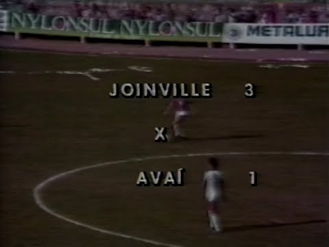 Joinville 3 x 1 Avaí | Campeonato Catarinense 1980