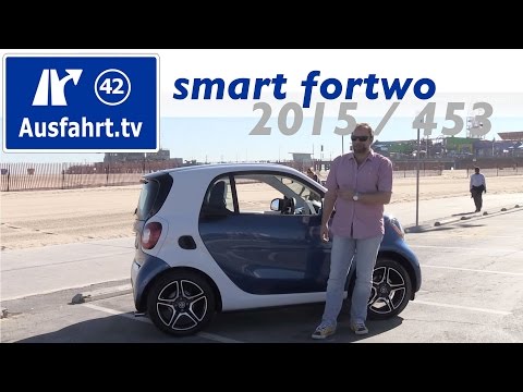 2015 smart fortwo (453) - Fahrbericht der Probefahrt, Test, Review (German)