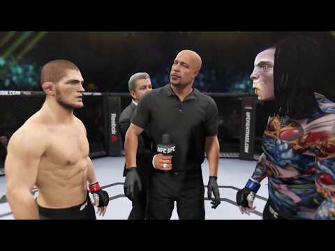 Khabib vs. Mr Bizon (EA Sports UFC 2) ☝️🦅