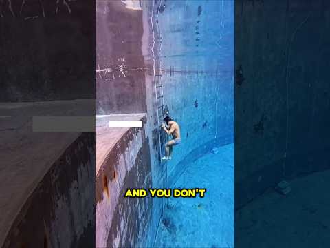 Suddenly dad entered the deep pool and started drowning🥹😳#shorts #swimming #shortsfeed #shortsviral