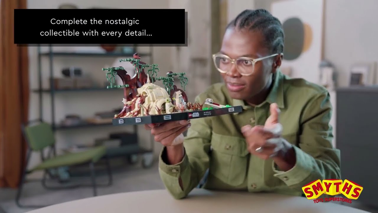 LEGO Star Wars - Jediský trénink na planetě Dagobah - dioráma