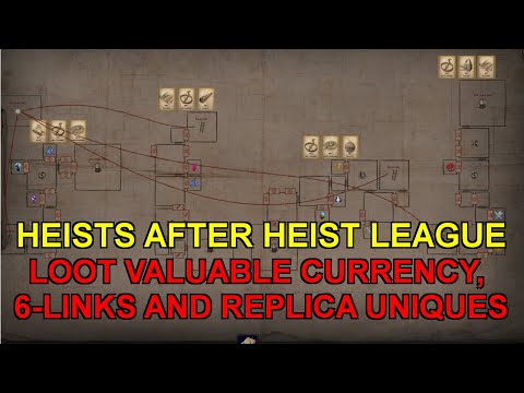 Heists After Heist League - Loot Currency & Valuable Replica Uniques - Path of Exile POE Guide