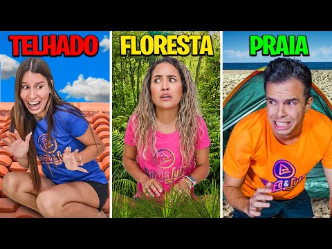 PASSAMOS A NOITE NOS ACAMPAMENTOS MAIS ALEATÓRIOS E DEU MUITO RUIM!