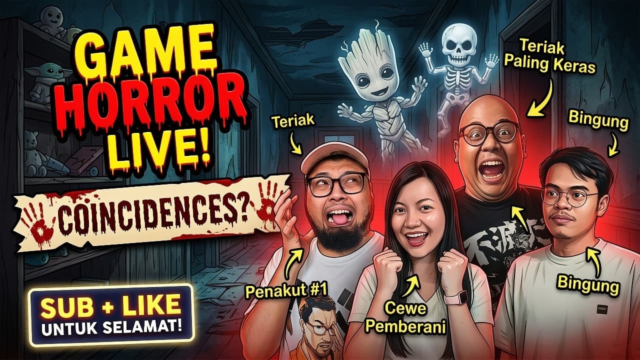 LAKIK SIH MAIN GAME HORROR! Coincidences Gameplay