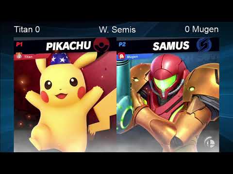 CWA Wifi Weekly 21 - Titan (Pikachu) vs Mugen (Samus) Winners Semifinals