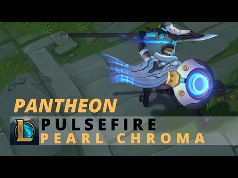 Pulsefire Pantheon Pearl Chroma - League Of Legends