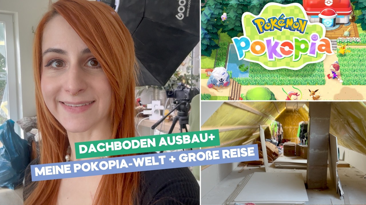 Meine Pokopia Stadt / Dachboden Ausbau / Neue Küken! | Weekly Vlog 06-26