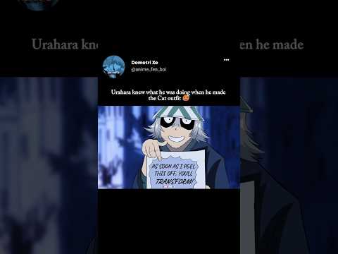 Yoruichi Transformation 🥵 | Urahara & Yoruichi |Bleach Tybw | #yoruichi #urahara #bleach #shorts