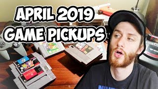 April 2019 Retro Video Game Pickups