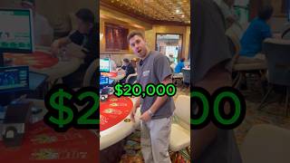 $20K HIGH LIMIT BACCARAT PRESS! #comedy #casino #gambling #baccarat