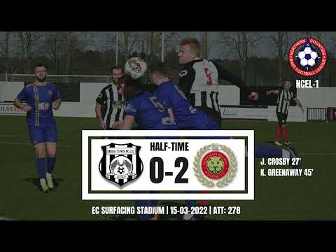 Brigg Town FC vs Harrogate Railway Athletic FC - 15/03/22 #football #brigg #ncel #zebra #veo