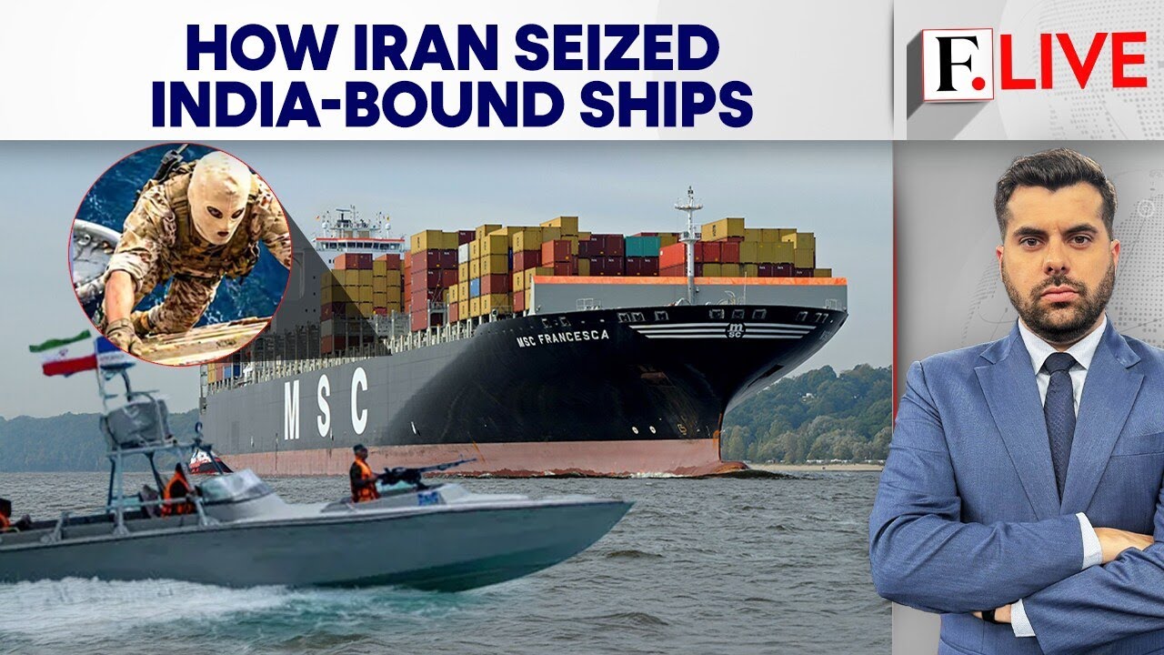 Iran's Troops Storm India-Bound Vessels As Hormuz Crisis Escalates | Firstpost Live | N18G