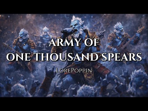 LorePoppin - Army of One Thousand Spears | Phantom Lancer Theme (Lyrics) #dota2 #music #newmusic