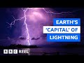 The remote lake where lightning strikes 1.6 million times per year – BBC REEL