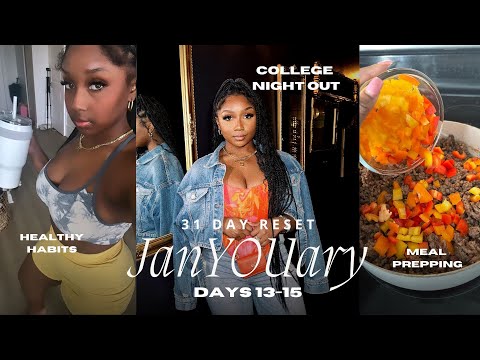 JanYOUary | Balanced Weekend In My Life: Night Out, Digital Planning, Cleaning, + Meal Prepping