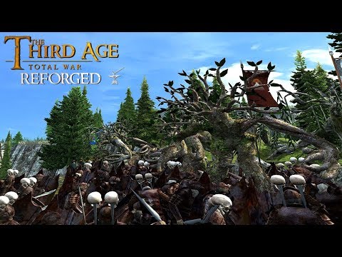 ENTS DEFEND THRANDUILS HALLS (Siege Battle) - Third Age: Total War (Reforged)