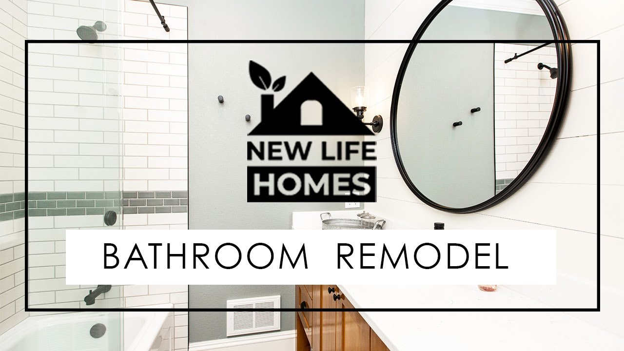 Before And After - Norwood Custom Designed Bathroom Remodel (Alternate View)- New Life Homes