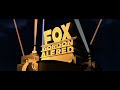 Fox Gordon Alfred Pictures Logo 1956 1967 CinemaScope 55 Version Rare