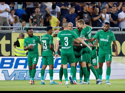 Ludogorets - Shamrock 3:0 | UCL - Second qualifying round