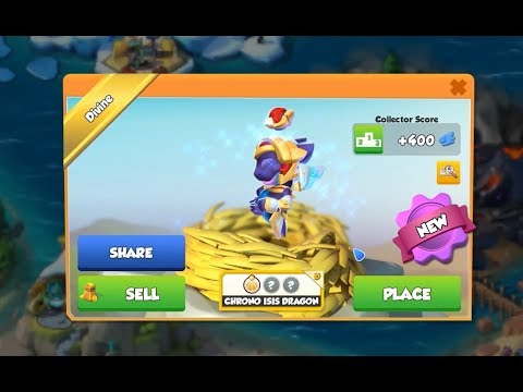 #DML Hatched CHRONO ISIS & WARDEN DRAGON - Dragon Mania Legends