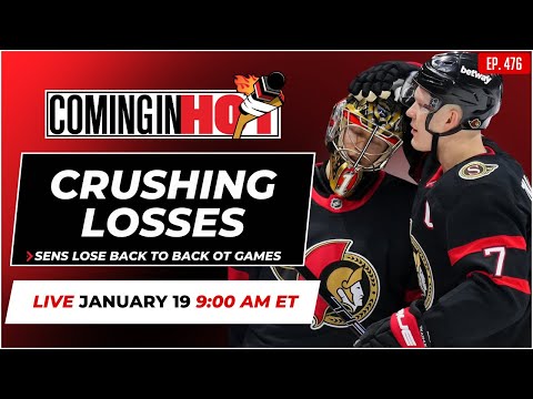 Crushing Losses - Coming in Hot LIVE - January 19th