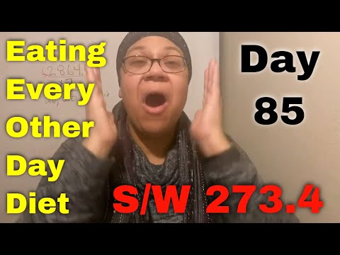 Only Eating Every Other Day Diet Results Day 85/100  2023 Fasting Weight Loss Vlog Female