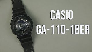Casio G-Shock GA-110-1BER - відео 3