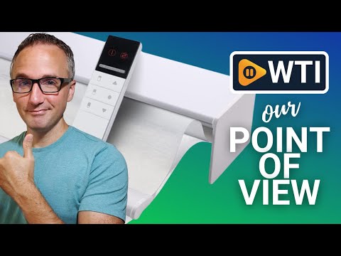 ZSHINE Day and Night Dual Layers Motorized Cordless Polyester Roller Blinds Shades with Valance Rechargeable Motor Suitable for Home - WTI product video review