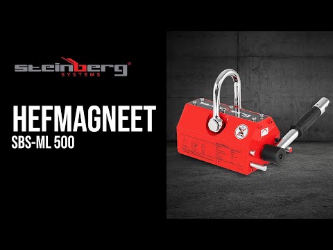 Video - Hefmagneet - 500 kg