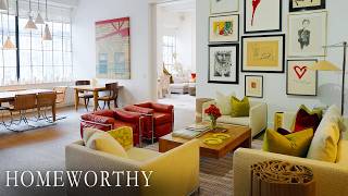 A Fashion Designer’s Art-Filled Artist’s Loft in SoHo, NYC | House Tour