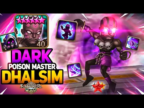 KENBALLER Tries To Play with DARK DHALSIM - Summoners War