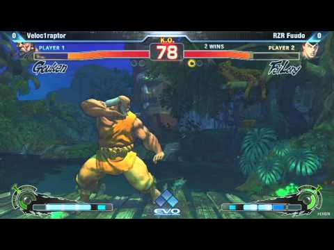 [EVO 2012 SSFIV AE Top 256] Veloc1raptor (Gouken) vs RZR Fuudo (Fei Long)