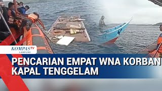 Pencarian Empat WNA Korban Kapal Tenggelam di Labuan Bajo