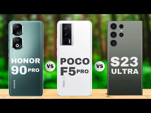 Honor 90 Pro vs Poco F5 Pro vs S23 Ultra