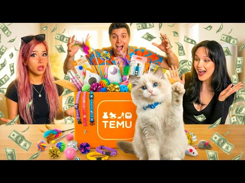 ПОРЪЧАХ ПРОДУКТИ ЗА 700 ЛВ ОТ TEMU ЗА КОТКАТА СИ !!!