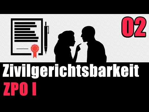 ZPO I 02 - Der Aufbau der Zivilgerichtsbarkeit