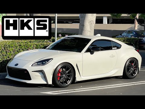 GR86 on HKS Hipermax S Coilovers