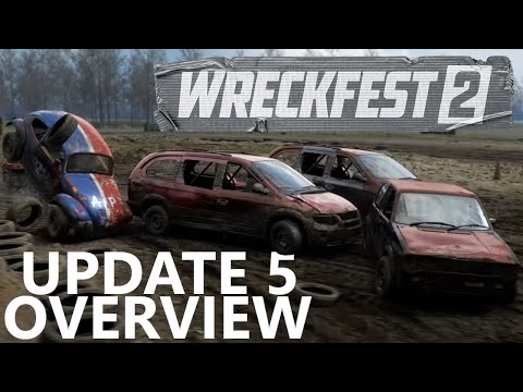 NEW Cars And Tracks - Wreckfest 2 Update 5 Gameplay