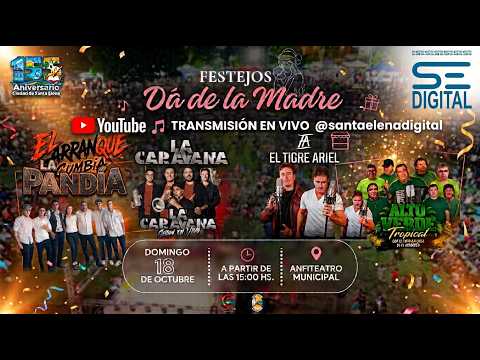 Festejos Día de la Madre, anfiteatro municipal Santa Elena (Entre Ríos)