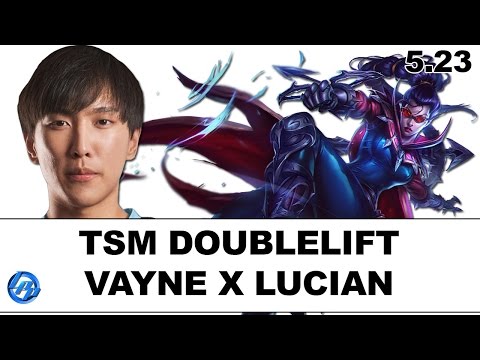 TSM Doublelift(Vayne) vs Fabbbyyy(Lucian) - NA Duo Bjerg